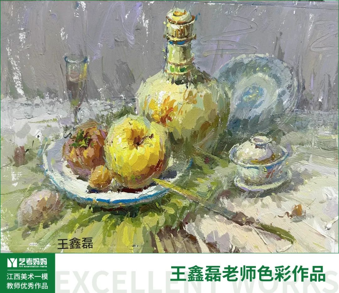 图片[50]-教师优秀作品展 ‖ 2024届江西美术生一模考题示范画-365艺考网