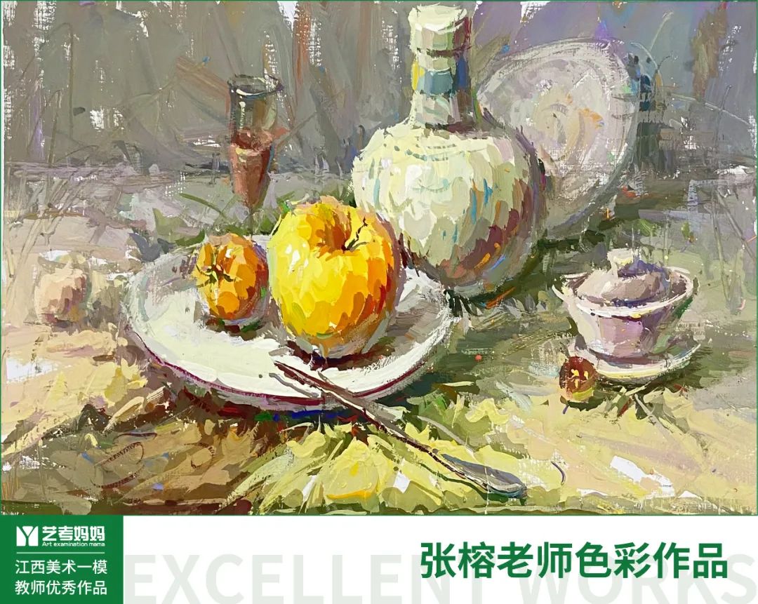 图片[53]-教师优秀作品展 ‖ 2024届江西美术生一模考题示范画-365艺考网