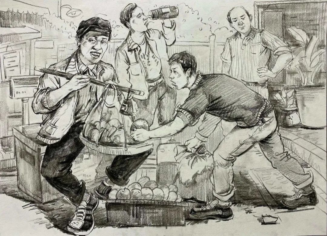 图片[162]-【范画】第九届美术类基础美育研讨活动三教师范画欣赏-365艺考网