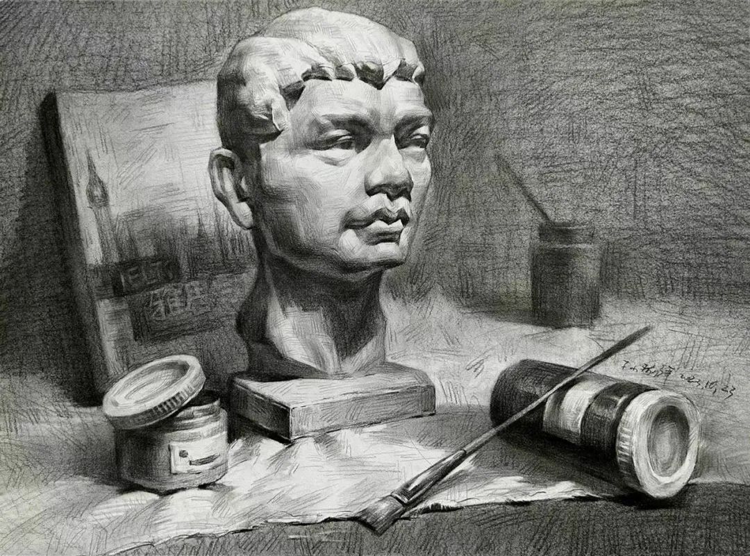 图片[34]-【范画】第九届美术类基础美育研讨活动三教师范画欣赏-365艺考网
