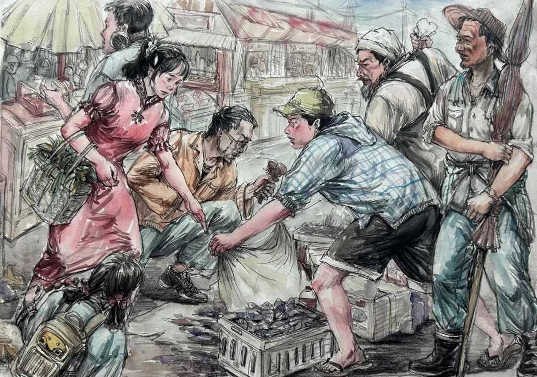 图片[119]-【范画】第九届美术类基础美育研讨活动三教师范画欣赏-365艺考网