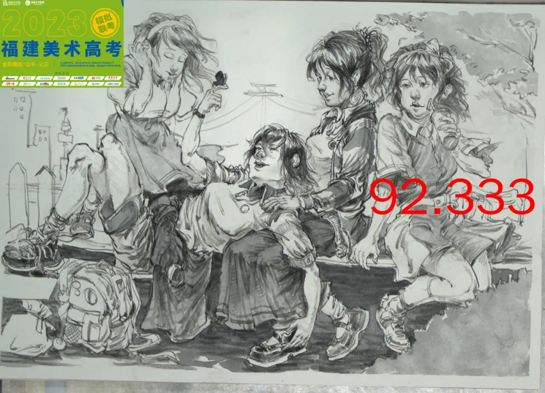 图片[46]-【高分卷】2024届福建美术高考第二次模拟联考高分卷出炉！-365艺考网