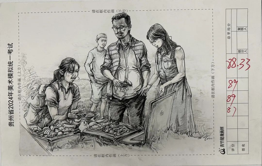 图片[139]-贵州省2024届美术模拟考试一模高分试卷(部分)-365艺考网