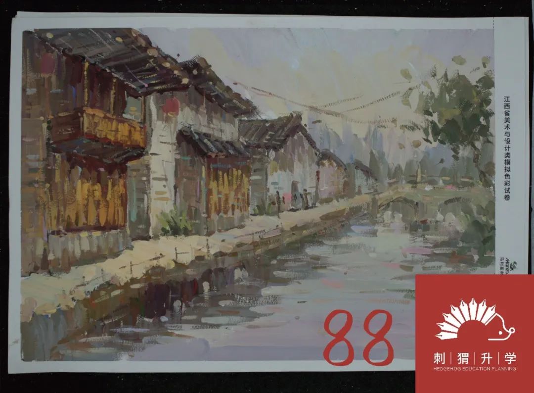 图片[152]-刺猬升学模考|2024届二模部分高分卷（素描+速写+色彩）-365艺考网