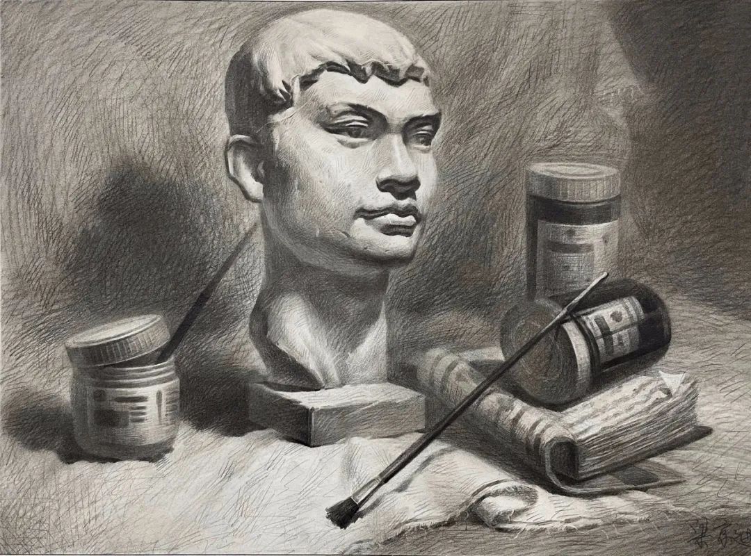 图片[91]-【范画】第九届美术类基础美育研讨活动三教师范画欣赏-365艺考网