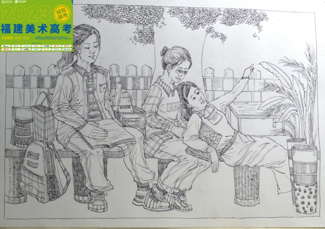 图片[58]-【高分卷】2024届福建美术高考第二次模拟联考高分卷出炉！-365艺考网