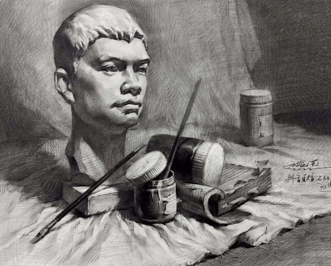 图片[10]-【范画】第九届美术类基础美育研讨活动三教师范画欣赏-365艺考网