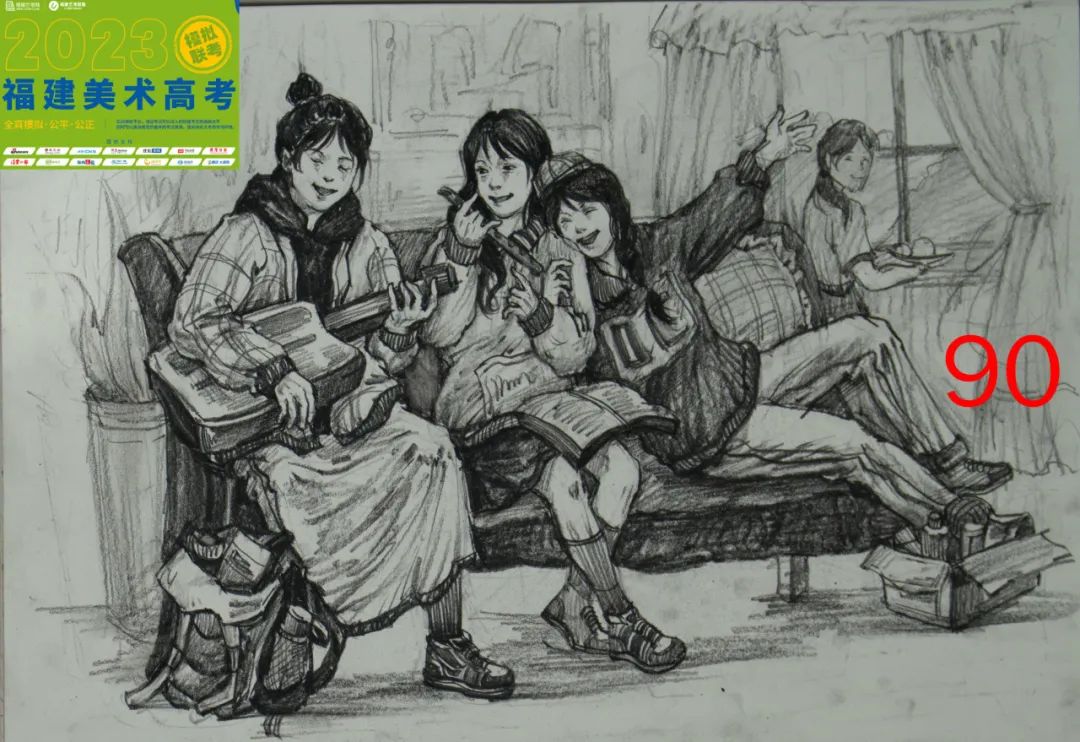 图片[56]-【高分卷】2024届福建美术高考第二次模拟联考高分卷出炉！-365艺考网