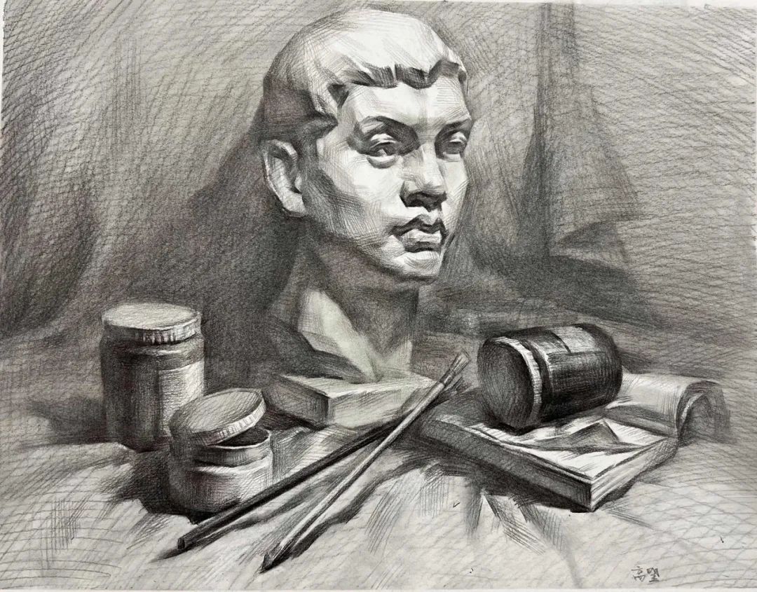 图片[70]-【范画】第九届美术类基础美育研讨活动三教师范画欣赏-365艺考网