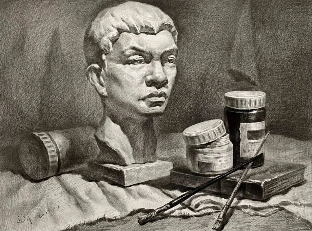 图片[97]-【范画】第九届美术类基础美育研讨活动三教师范画欣赏-365艺考网