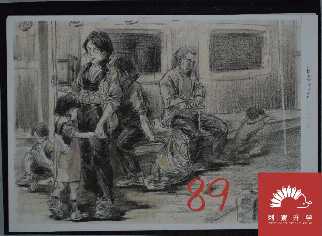 图片[78]-刺猬升学模考|2024届二模部分高分卷（素描+速写+色彩）-365艺考网