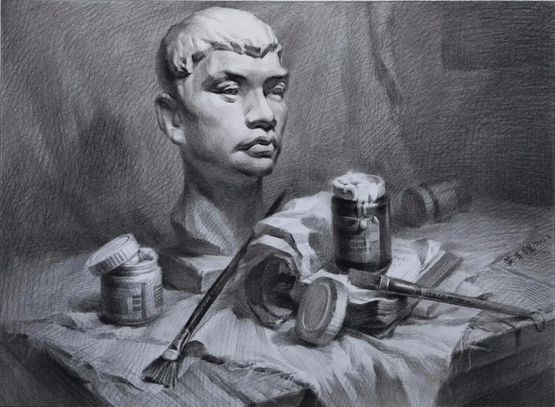 图片[103]-【范画】第九届美术类基础美育研讨活动三教师范画欣赏-365艺考网