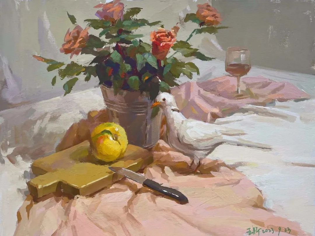 图片[186]-【范画】第九届美术类基础美育研讨活动二教师范画欣赏-365艺考网