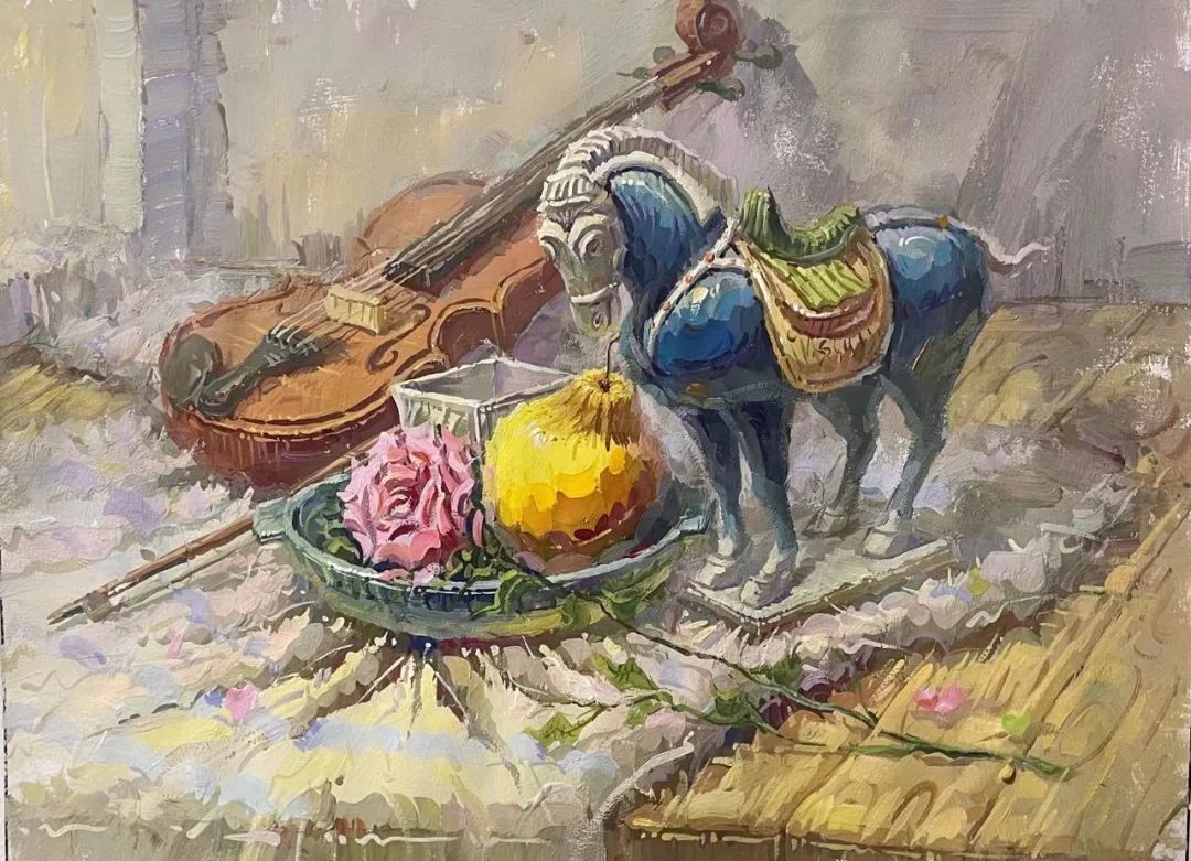 图片[214]-【范画】第九届美术类基础美育研讨活动三教师范画欣赏-365艺考网