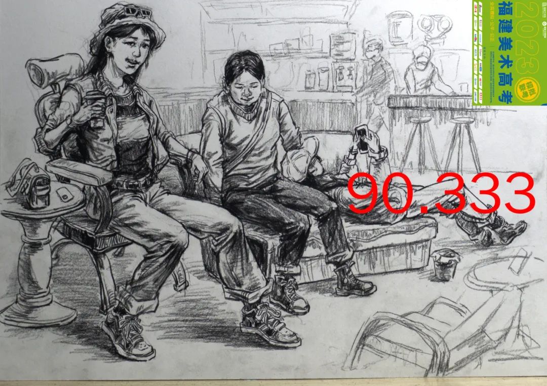 图片[54]-【高分卷】2024届福建美术高考第二次模拟联考高分卷出炉！-365艺考网