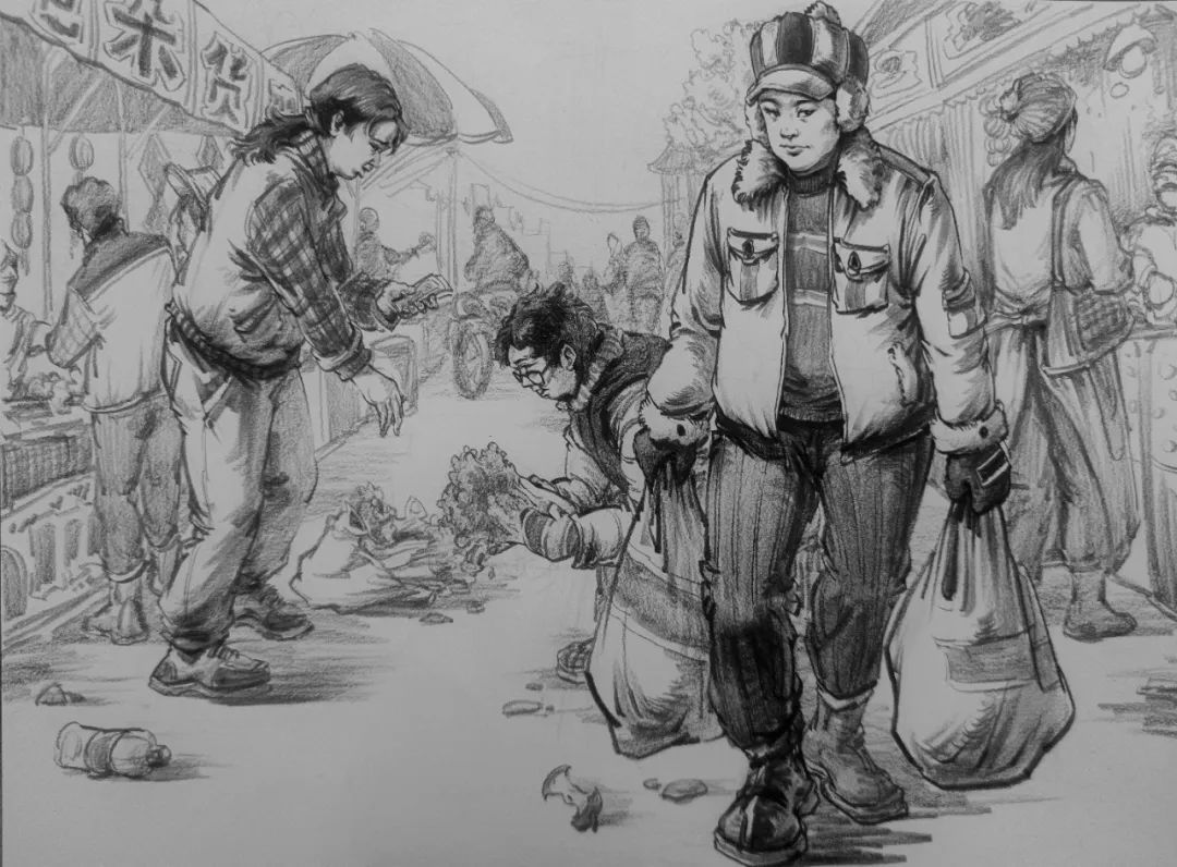 图片[125]-【范画】第九届美术类基础美育研讨活动三教师范画欣赏-365艺考网