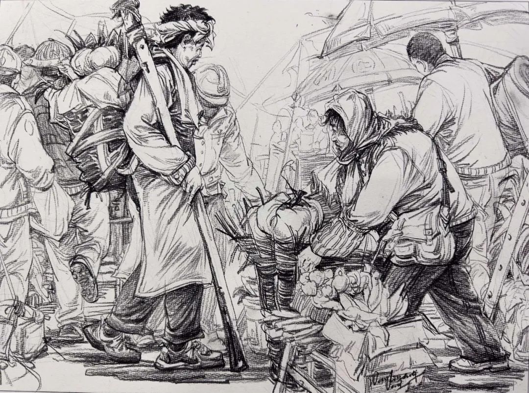 图片[144]-【范画】第九届美术类基础美育研讨活动三教师范画欣赏-365艺考网
