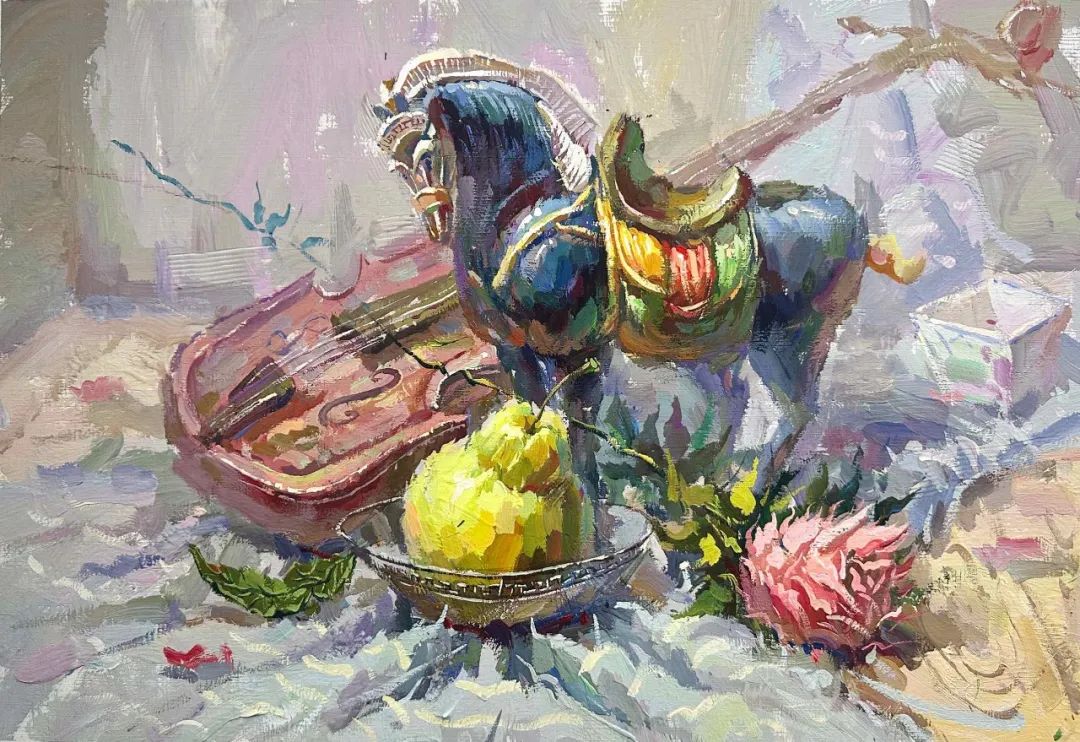 图片[220]-【范画】第九届美术类基础美育研讨活动三教师范画欣赏-365艺考网