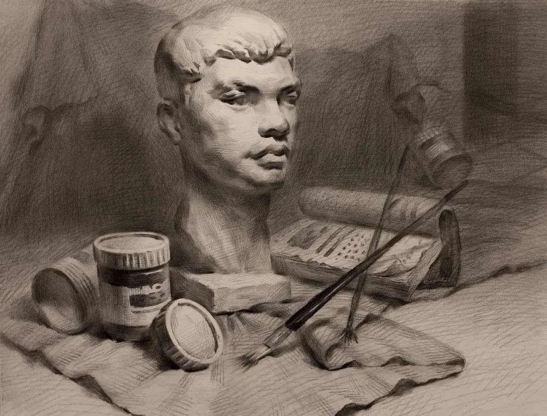 图片[22]-【范画】第九届美术类基础美育研讨活动三教师范画欣赏-365艺考网