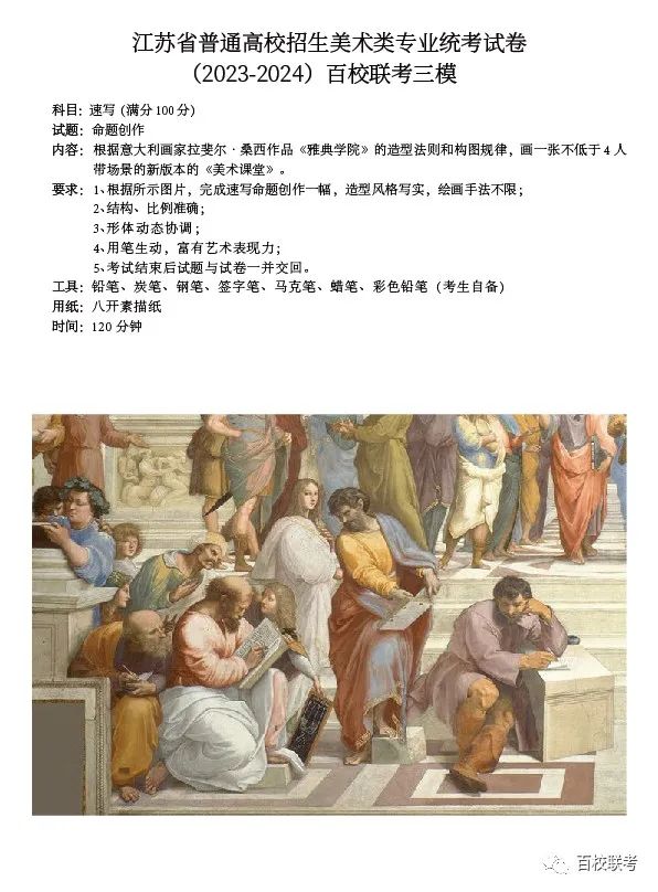 图片[16]-全网首发 || 百校联考三模高清高分卷抢先看！-365艺考网