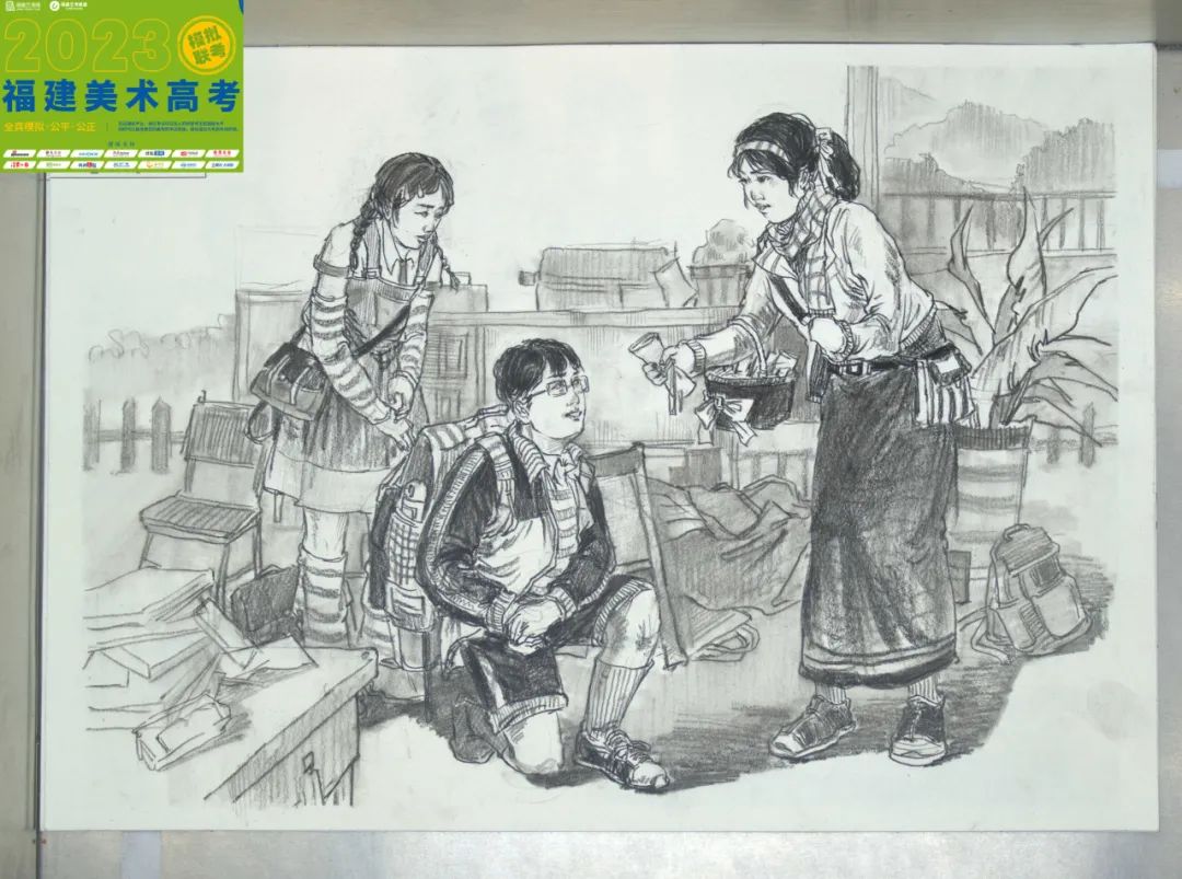图片[110]-【高分卷】2024届福建美术高考第三次模拟联考高分卷出炉！-365艺考网