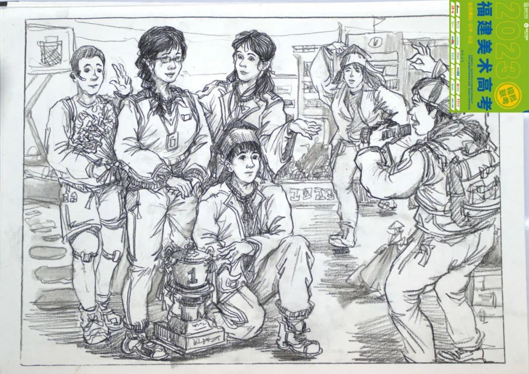 图片[105]-【高分卷】2024届福建美术高考第三次模拟联考高分卷出炉！-365艺考网