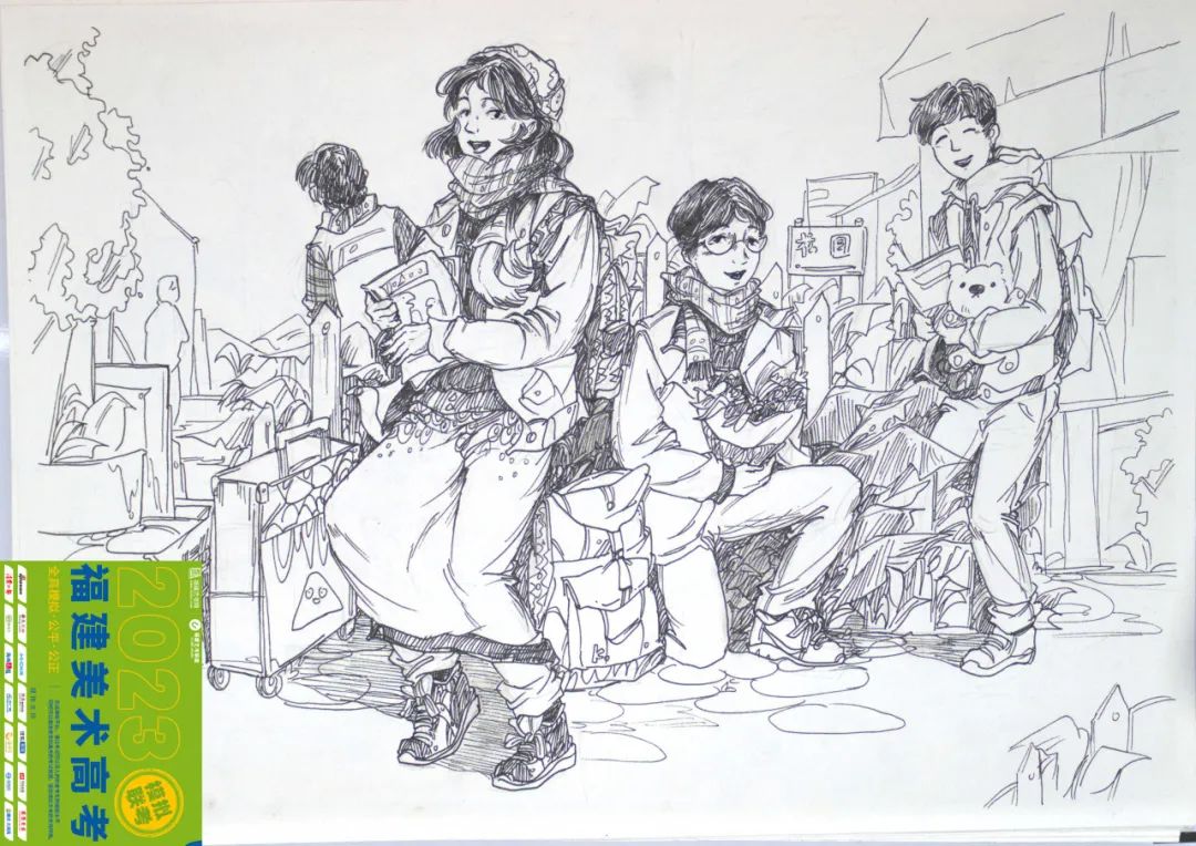 图片[91]-【高分卷】2024届福建美术高考第三次模拟联考高分卷出炉！-365艺考网