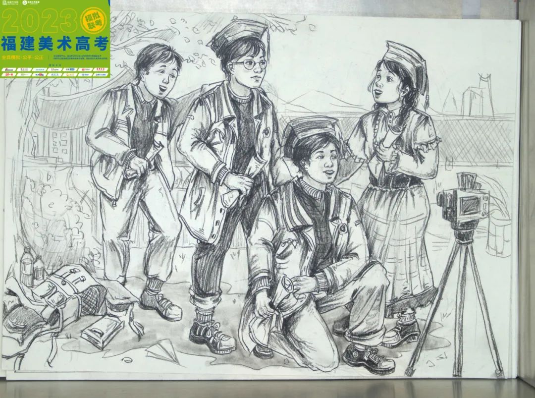 图片[122]-【高分卷】2024届福建美术高考第三次模拟联考高分卷出炉！-365艺考网